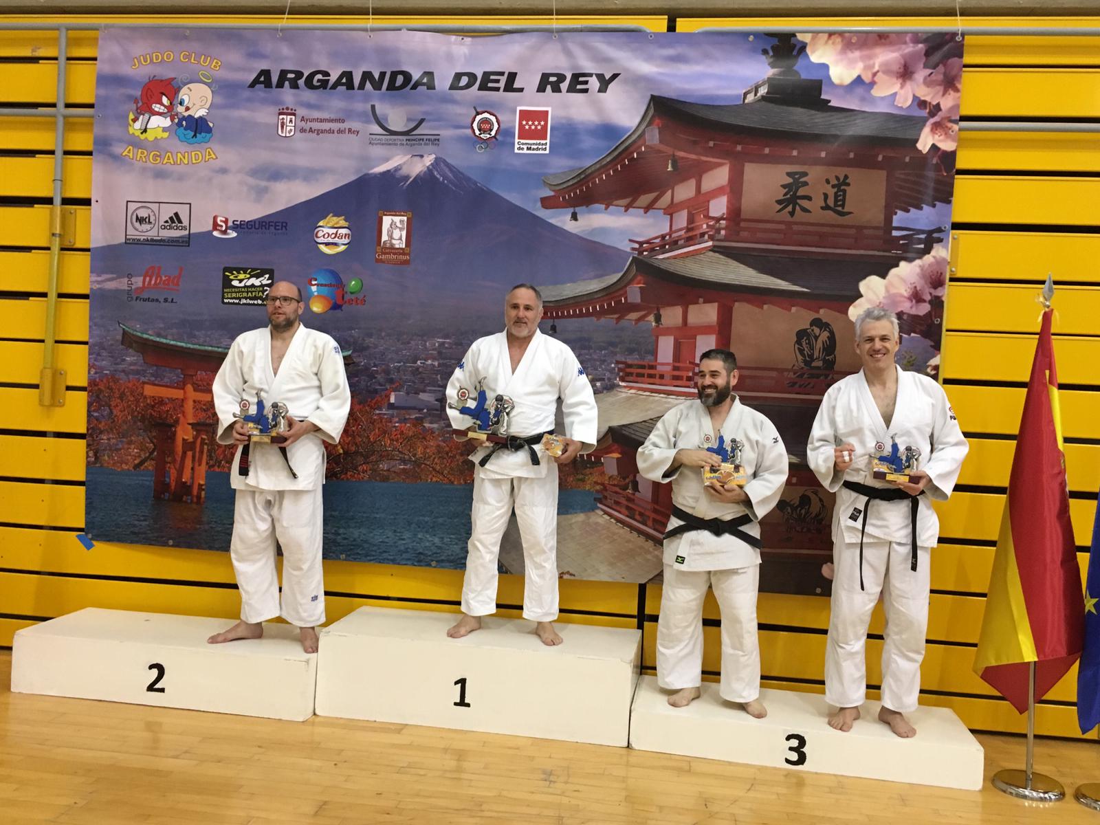 ORO y BRONCE, para los Navarros en la Copa de España de Judo Veteranos de Madrid_16-03-19